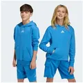 Produktbild: adidas Sportswear Kapuzensweatshirt J SL FL HD 225 für Kinder, mit Kapuze, ohne Verschluss blau 164 EU