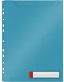 Produktbild: LEITZ Prospekthülle Prospekthülle Cosy A4 Maxi PP einklappbarer Lochrand VE=3 Stück blau