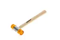 Produktbild: GEDORE 8821430 Plastikhammer, Ø 32 mm, Auswechselbare Köpfe aus Cellulose-Acetat, Robuster Stiel aus Esche