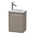 Produktbild: Duravit Waschtischunterschrank Ketho 40x28,5x55cm, wandhängend, T re, basalt matt