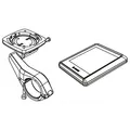 Produktbild: Kit Nachrüstsatz Anzeige Intuvia 100 25.4mm Kompatibel Smart System EB13900013