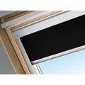 Produktbild: VELUX Classic Verdunkelungsrollo DBL  C04 4249 Schwarz,Schiene alu          PG:S