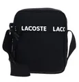 Produktbild: LACOSTE Neocroc Seasonal Vertical Camera Bag Umhängetasche Tape Noir schwarz Neu