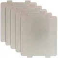 Produktbild: YUTOU 5 Stück Glimmerscheibe Mikrowelle Universal Mikrowelle Glimmerplatten Blätter Mikrowelle Waveguide Cover Wellenleiterabdeckung für Mikrowelle Reparatur Ersatzteil, 108 × 99mm