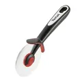 Produktbild: Tefal Ingenio K20711 Pizzaschneider | Durchmesser 30 cm | Material: Kunststoff |Leicht zu reinigen | Spülmaschinengeeignet | Farbe: Schwarz/ Rot, 29.8 x 13.2 x 8.8 cm