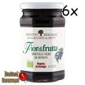 Produktbild: 6x Rigoni di Asiago Fiordifrutta Fruchtaufstrich Wild Heidelbeeren BIO 250g