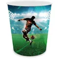 Produktbild: itenga Papierkorb 33106097, Fußball, rund, aus Kunststoff, 11 Liter