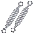 Produktbild: Spannschloss M12 2 Stück Drahtspanner M12, verstellbare Spannschlösser Öse un...