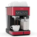Produktbild: Klarstein 1,8L Kaffeemaschinen mit Milchaufschäumer, 20 Bar Espresso-Kaffeemaschine, Kleine 1350 W Kaffeemaschinen für gemahlenen Kaffee, Barista Espr 10041522
