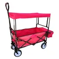 Produktbild: GreenYard® Bollerwagen mit Dach und Korb, ca. 90 x 53 x 118 cm