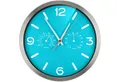 Produktbild: OPTUS Wanduhr MyTime ND DCF Thermo-/ Hygro- Wanduhr 25cm skyblue