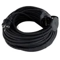Produktbild: Verlängerungskabel Außen 25 m H05RR-F 3G1,5 mm², schwarz, Gummi