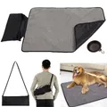 Produktbild: bangminda Faltbare wasserdichte Haustier Decke Camping Decke Hund Katze Mat Wärmende Decke mit Tasche 100 x 70 cm Hundebett Hundematte für Outdoor Innen Große Reisedecke für Haustier