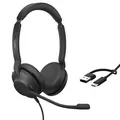 Produktbild: Jabra Evolve2 30 SE Telefon On Ear Headset kabelgebunden Stereo Schwarz Mikrofon-Rauschunterdrückung, Noise Cancelling