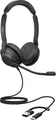 Produktbild: Jabra Evolve2 30 SE On Ear Headset kabelgebunden Stereo Schwarz Mikrofon-Rauschunterdrückung, Noise Cancelling Headset Telefon