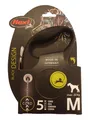 Produktbild: FLEXI Automatikleine Black Design M max. 20KG, Gurt 5 m schwarz NEU K5