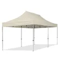 Produktbild: TOOLPORT 3x6m Aluminium Faltpavillon, ohne Seitenteile, creme - (59021)