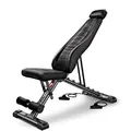 Produktbild: AsVIVA WB2 Hantelbank Klappbar | Verstellbare Hantelbank | Schrägbank | Negativbank & Flachbank | Trainingsbank für Zuhause | Max. 300 kg Belastung | Fitnessbank für Krafttraining & Muskelaufbau