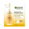 Produktbild: MASKE FABRIC | CON VITAMIN C 33G GARNIER SKINACTIVE VITAMIN C SHOT | FRESH-MIX