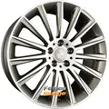 Produktbild: 4 Alufelgen KESKIN KT18 TURBO Palladium Front Polish (PFP) 7x17 ET48 5x112