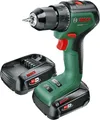 Produktbild: Akku-Bohrschrauber UniversalDrill 18V-60, 2 x Akku PBA 18V 2.0Ah, Tragekoffer