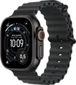 Produktbild: Apple Watch Ultra 3 Titanium Black Titan schwarz Ocean Band Black MF0J4QF/A -NEU