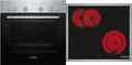 Produktbild: Bosch HND211AR62 Herdset (HEF010BR1+NKN645GA2E) 3D-Heißluft Bräterzone 66 L
