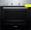 Produktbild: Bosch Einbau-Herdset HND211AR62 3D-Heißluft Glaskeramikfeld Edelstahl A