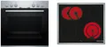 Produktbild: Bosch HND211AR62 EEK:A Einbauherd-Set mit Glaskeramik-Kochfeld (HEF010BR1+NKN645
