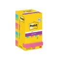 Produktbild: Post-it® 7100290187 8 + 4 GRATIS: Post-it® Carnival Haftnotizen extrastark farbs