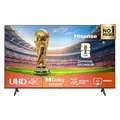 Produktbild: Hisense 55E6NT 139cm (55 Zoll) Fernseher, 4K UHD Smart TV, Precision Colour, HDR, Dolby Vision, 60Hz, Triple Tuner DVB-C/S/S2/T/T2, WiFi, HDMI 2.1, Bluetooth, Alexa Built-in, Schwarz, [2024]