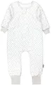 Produktbild: TupTam Schlafsack mit Beinen und Ärmeln 2.5 TOG, OEKO-TEX zertifiziert, Farbe: Raute Beige Weiß, Größe: 104-110