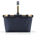 Produktbild: reisenthel carrybag frame rhombus midnight gold - Blau