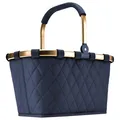 Produktbild: reisenthel carrybag - Einkaufskorb (frame rhombus midnight gold)