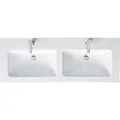 Produktbild: Me by Starck Möbel-Doppelwaschtisch, 2 Hahnlöcher, 2 - Duravit