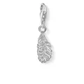 Produktbild: Damen Charm-Anhänger Feder 925er Sterling Silber 0775-001-12