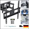 Produktbild: PERLESMITH TV Wandhalterung & Schwenkhalterung für Flach/Curved Fernseher ode...