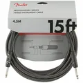 Produktbild: Instrumentenkabel Fender Pro Series GreyTweed 4,5 m Audio Kabel Gitarre NEU