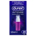 Produktbild: Durex Intense Orgasmic Gel – Stimulierendes Gel für gesteigerte klitorale Empfindsamkeit – Wärmende, kühlende und prickelnde Effekte – 10 ml (1 x 10 ml)