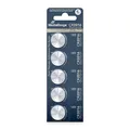 Produktbild: MediaRange Lithium Coin Cells, CR2016|3V, Pack 5