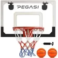 Produktbild: Pegasi Mini Basketballbrett Tür 45x30cm - Schwarz