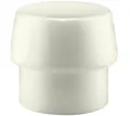 Produktbild: Gummihammer HALDER SIMPLEX Ersatzeinsatz Nylon weiß 50mm