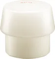 Produktbild: Schonhammerkopf SIMPLEX Kopf-Ø 50 mm Nylon weiß hart HALDER