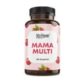 Produktbild: Mama Multi (120 Kapseln für 4 Monate) 3-in-1: Kinderwunsch Tabletten, Schwangerschaftsvitamine und Stillzeit Vitamine - 16 Prenatal Vitamins und Superfoods - VEGAN (1x 120 Kapseln (1er Pack))