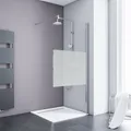 Produktbild: Schulte ExpressPlus 7T Alexa Style 2.0 Walk In Dezent Chromoptik 100 cm / 190 cm inkl. fixil-Glassiegel - EP329108 41 1000