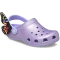 Produktbild: Crocs Classic IAM Butter Fly Clog, Sandale, Hausschuh mit Glitzer lila 22 EU (C6)