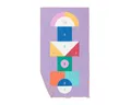 Produktbild: QUUT Strandtuch Spieltuch 180x100 cm Mikrofaser, Spiel- & Schnelltrocknend