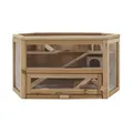 Produktbild: Hamsterkäfig aus Holz und Plexiglas Natur Pur für Ihren kleinen Nager Nagerkäfig