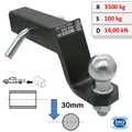 Produktbild: Anhängebock US-Adapter 51 x 51 mm für Chrysler Grand Voyager V 2008–2016