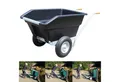 Produktbild: Foxwinkel Schubkarre Großmulden-Kippkarre 260Liter Futterkarre Hofkarre Doppelradschubkarre